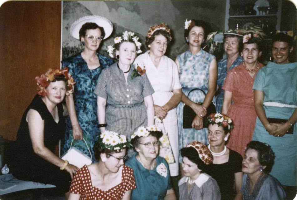 cottonwood garden club members ca 1960